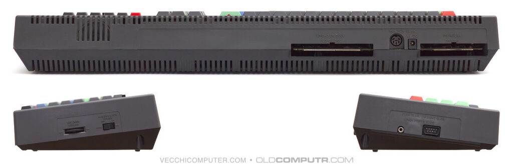 Amstrad CPC 464 - back and sides