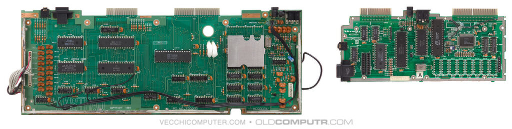 Amstrad CPC 464 motherboard comparison